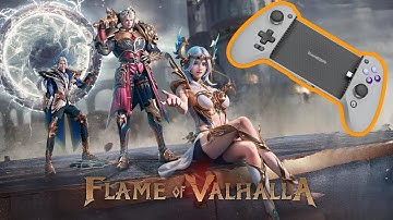 Flame Of Valhalla Mobile Controller Support Gameplay #GamesirG8 #Keymappless