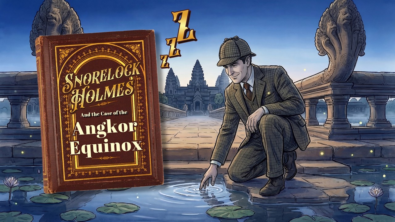 Angkor Wat's Buried Secret | NO ADS | A Sleepy Detective Story for Deep Sleep