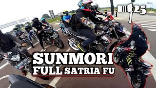 KOPDAR BERKEDOK SUNMORI || SATRIA FU 150|| RAME PARAH ‼️