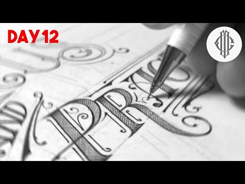 Video: Calligraphy, Lettering And Typography: Letter Art
