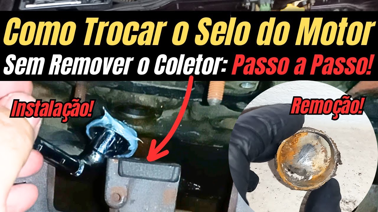 Como TROCAR o Selo do Bloco do Motor do Corsa Wind 1994 até 2002 (Linha ...