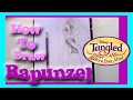 How to Draw RAPUNZEL from BEFORE EVER AFTER - @dramaticparrot