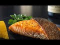 Wicked Easy Pan Seared Salmon with Crispy Skin - So Delicious!