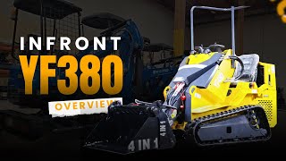 Infront YF480 Mini Sit-In Skid Steer Loader Overview | Best Seedling LLC