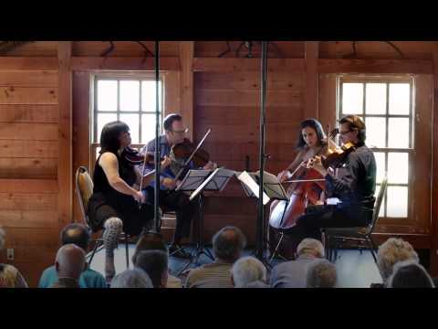 Schubert: String Quartet No. 15 in G major, Mvt I - ChamberFest Cleveland (2014)