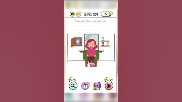 Brain Test Level 309 Best Solution | Brain Test Solution Walkthrough