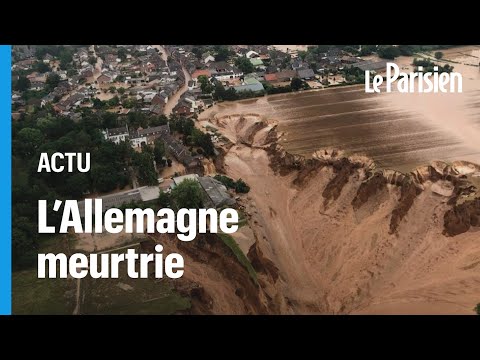 Vidéo: Où est l'inondation en Allemagne ?
