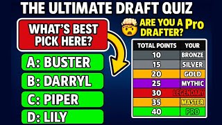 The ULTIMATE Draft Quiz 🤯🔥 | Brawl Stars screenshot 2