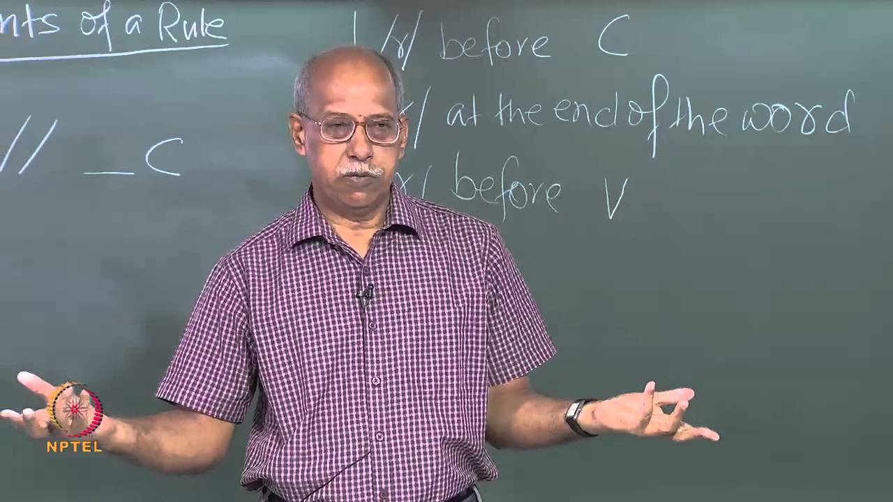 Mod-01 Lec-23 Syllable – Based Generalization