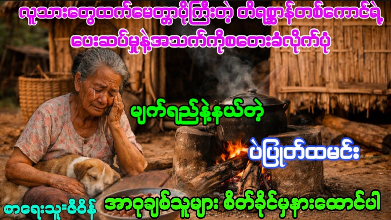 မျက်ရည်နဲ့နယ်တဲ့ပဲပြုတ်ထမင်း(စဆုံး)#htiketan#ထိုက်တန်#audiobook#အသံဇာတ်လမ်း