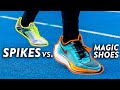 Track Spikes VS. Nike ZoomX Vaporfly Next%