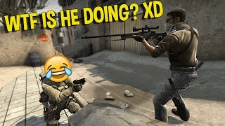 CS:GO SILVER FUNNY MOMENTS - WTF TROLLING SPAWN CAMPER, JUMPING COLLATERAL SNIPE ( FUNNY MOMENTS)