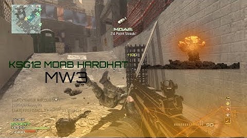 MW3 KSG12 MOAB HARDHAT