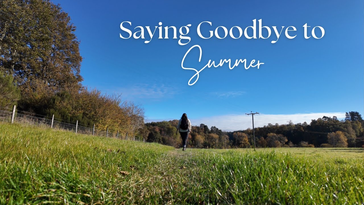 AUTUMN | Saying Goodbye to Summer