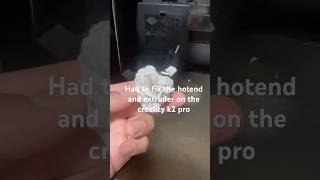 #3dprinterupgrade  k2 pro hot end/ extruder repair 🧑‍🔧 #creality3d #3dprinting