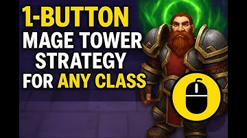 1-Button Mage Tower Strategy for ANY Class – WoW War Within Cheat Code!