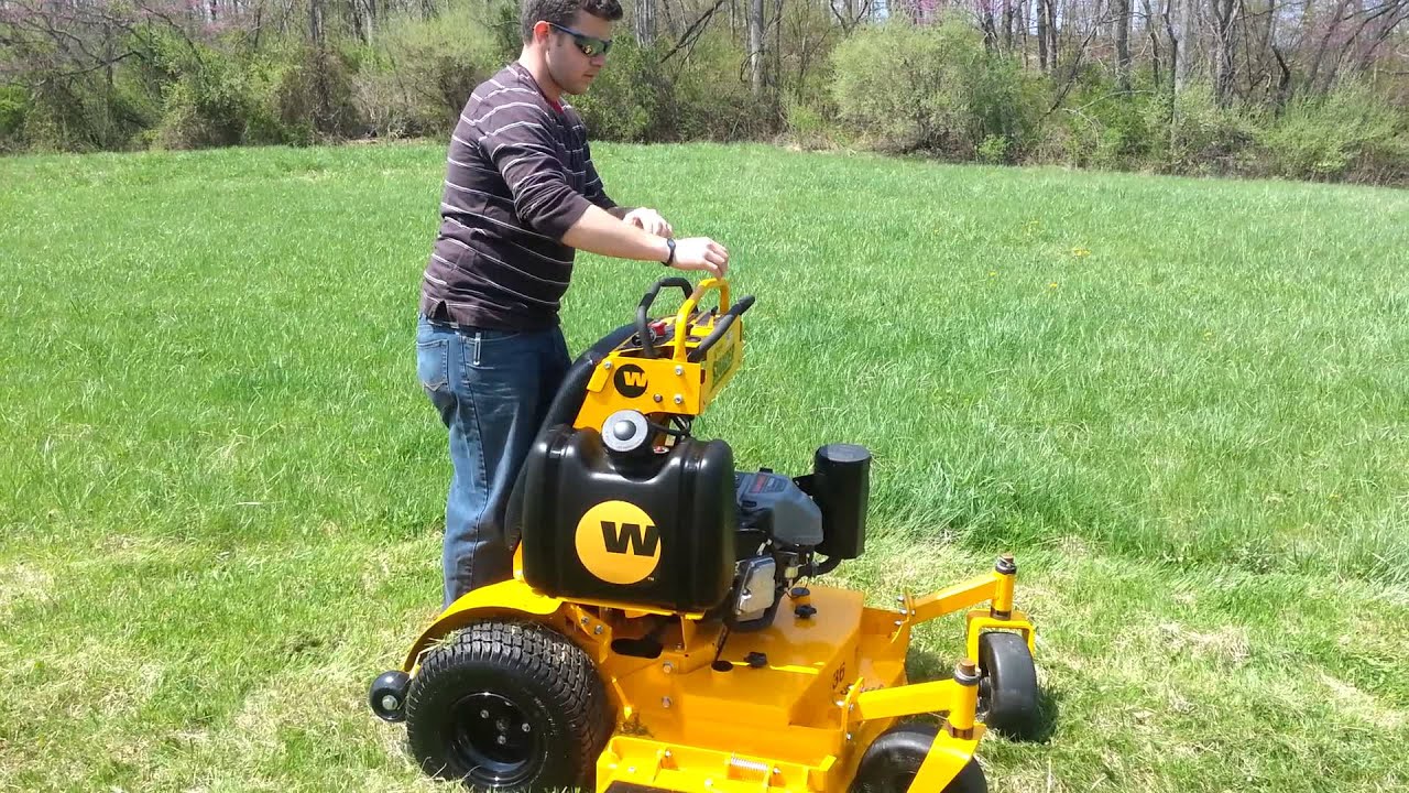 2012 Wright Stander stand on lawn mower