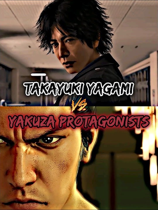 Takayuki Yagami vs Yakuza Protagonists #edit #shorts #vs #yakuza #judgment #lostjudgment #fight #rgg
