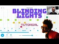 BLINDING LIGHTS On Chrome Music Lab 