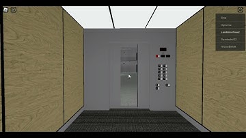 Schindler 700A Traction Elevator/Lift - Borealis Elevator Collection - Roblox