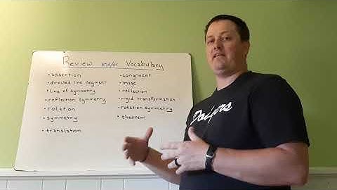 1-17: IM Geometry - Rigid Transformations