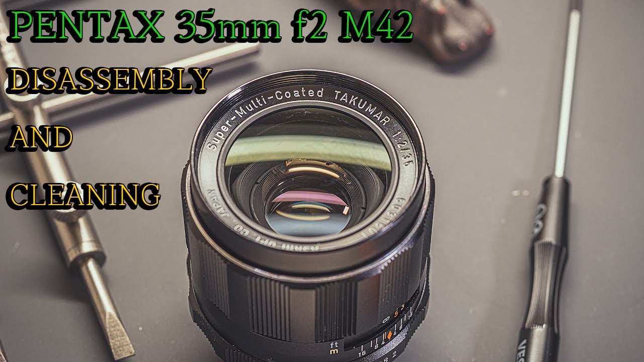 PENTAX 35mm f2 M42 를 청소해보자 / レンズクリーニングしてみよう