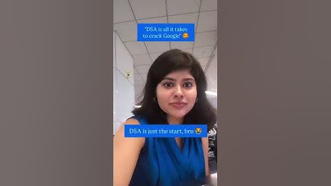 DSA is all you need? #tech #coding