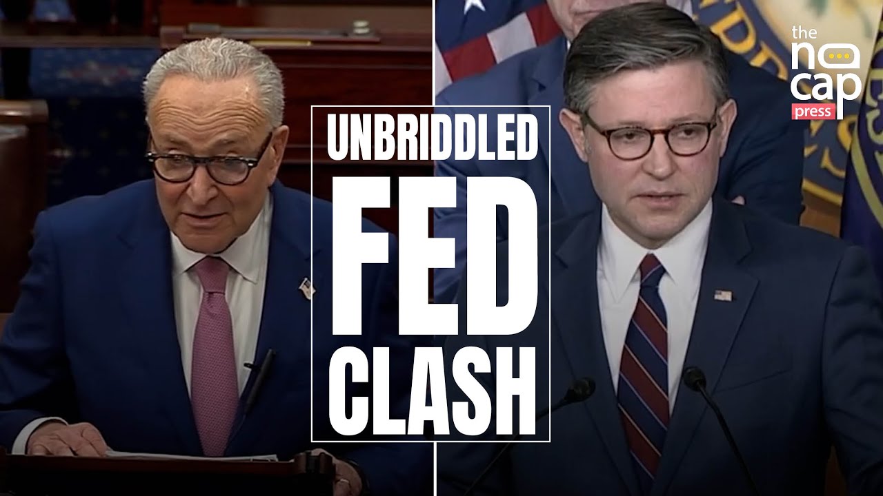 Chuck Schumer Vs Mike Johnson On Fed Chair Jerome Powell: Trump Weaponizing DOJ Into His Attack Dog