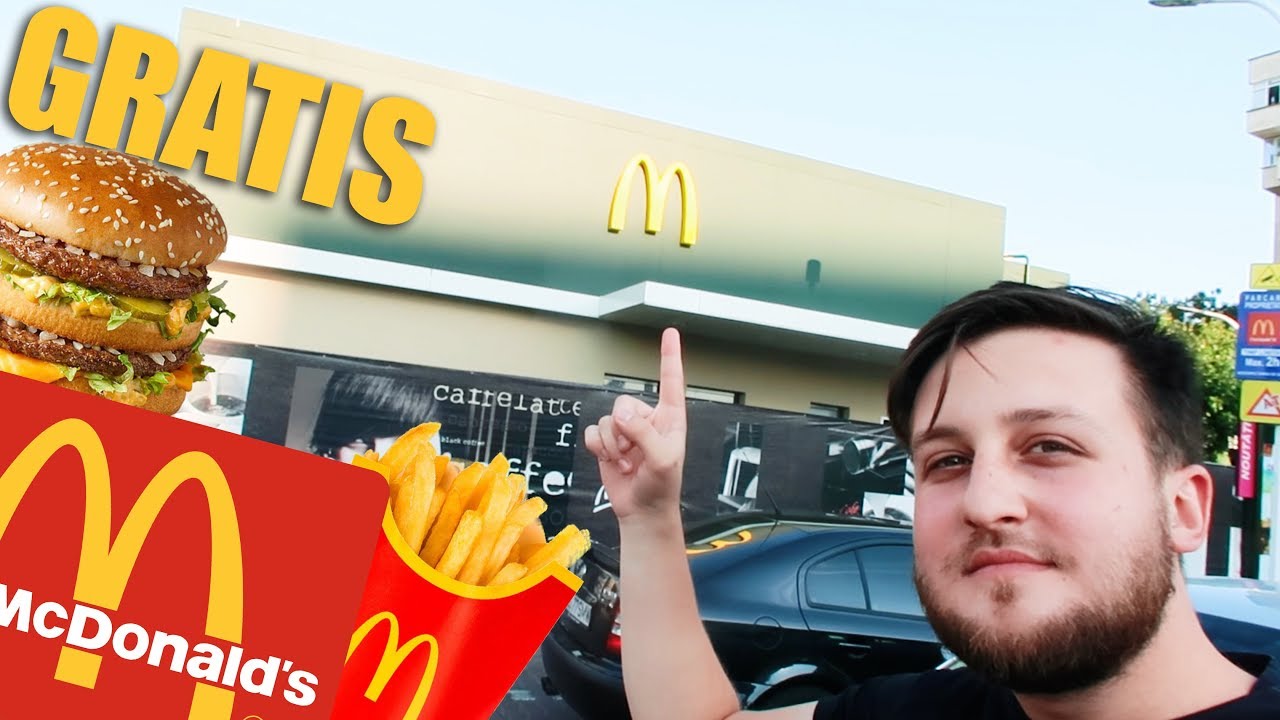 CUM SA MANANCI GRATIS DE LA McDonald's (no clickbait) vlogs in spanish