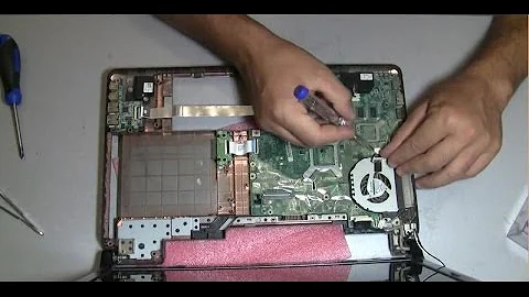 Dell Inspiron 1564 fan cleaning