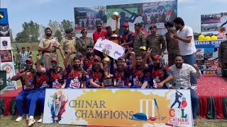Chinar Corps successfully conducted the Closing Ceremony of the Chinar Premier League (CPL) 2025