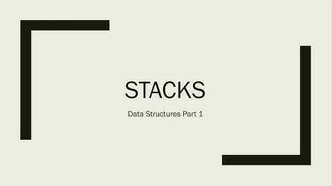 C# | Stacks | Data Structures | Part 1
