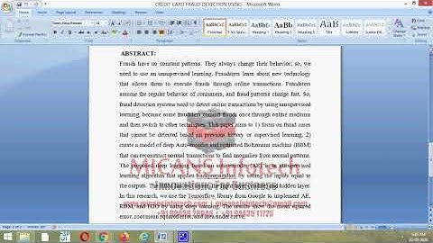CREDIT CARD FRAUD DETECTION USING MACHINE LEARNING AND AUTOENCODERS IN PYTHON PROJECT 2020