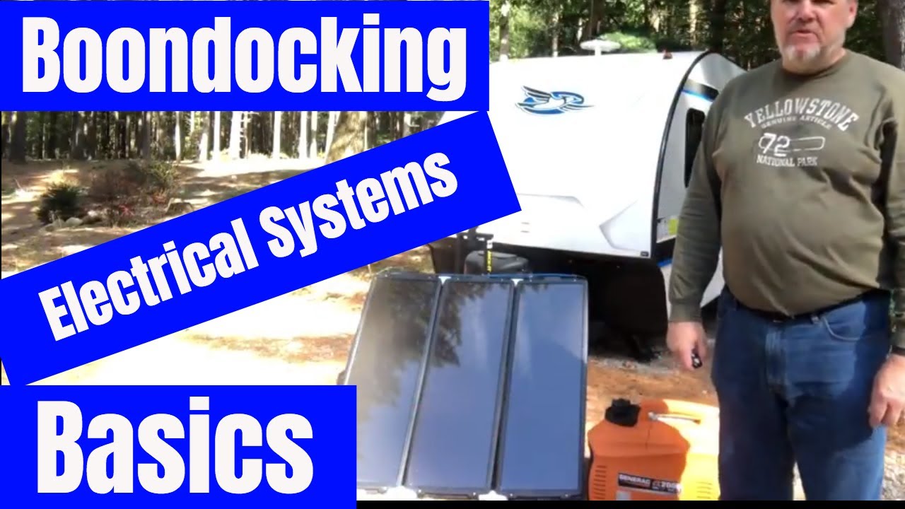 Boondocking Basics Electrical Systems for our Jayco Hummingbird YouTube