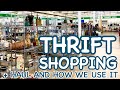 DECOR THRIFT SHOPPING | THRIFT WITH US AT GOODWILL | THRIFT HAUL | THRILLED THRIFTER | PART 1