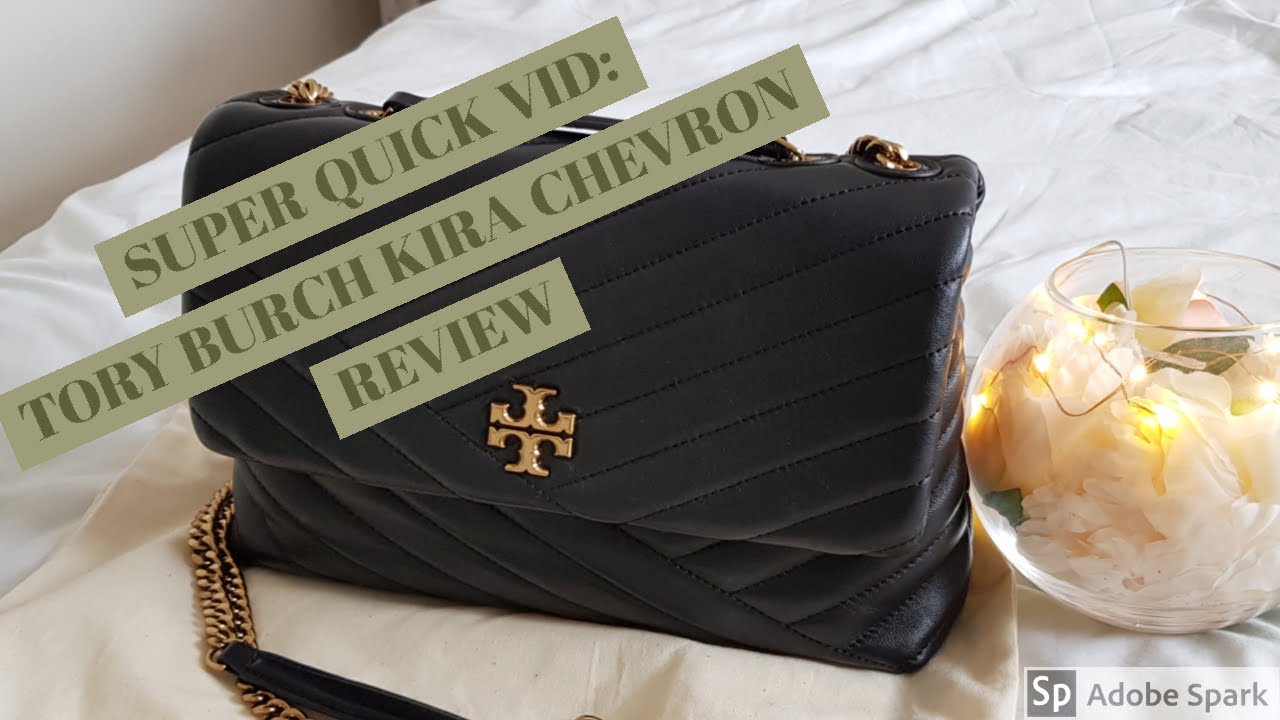 Tory Burch Kira Chevron Convertible Shoulder Bag
