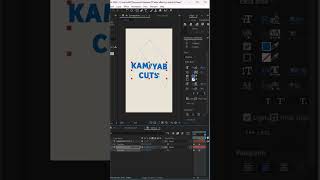 Slice & Dice Animated Text in |  After Effects | kamiyab #aftereffects   #animation  #motiongraphics