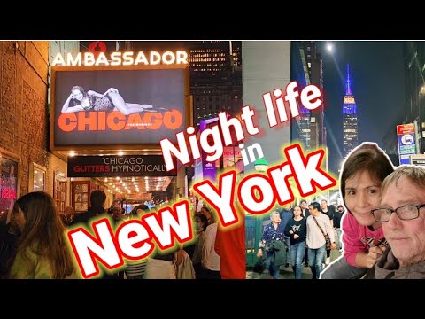 Night Life in New York ✨️ (CHICAGO MUSICAL)/Dhanna the Explorer #newyork #chicago #musical #nyc #fyp
