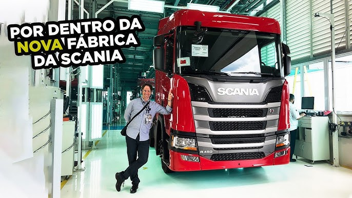 Vídeo: Caminhão que comemora os 65 anos da Scania no Brasil tem 450 cv e  cor de Audi