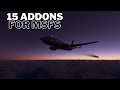 15 Addons for MSFS