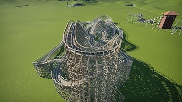 Gravity Group Super Compact Twister | POV | Planet Coaster Roller Coaster