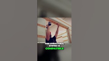 Timber Tech: Unlocking Efficiency & Style with Canadian Wood Block Walls! #construction #building