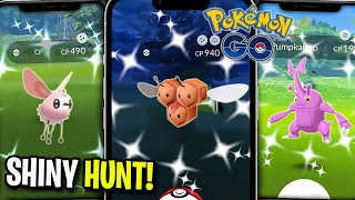 DIRECTO BUSCANDO SHINY COMBEE HEMBRA, WURMPLE Y MÁS DEL EVENTO! [POKÉMON GO-DAVIDPETIT]