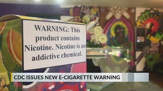 CDC ISSUES NEW E-CIGARETTE WARNING Profile