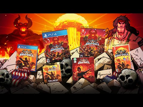 Broforce | PS4 & Switch | Available Now at Retail Stores