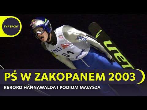 RETRO, SKOKI NARCIARSKIE: PUCHAR ŚWIATA W ZAKOPANEM 2003 (SOBOTNI KONKURS)