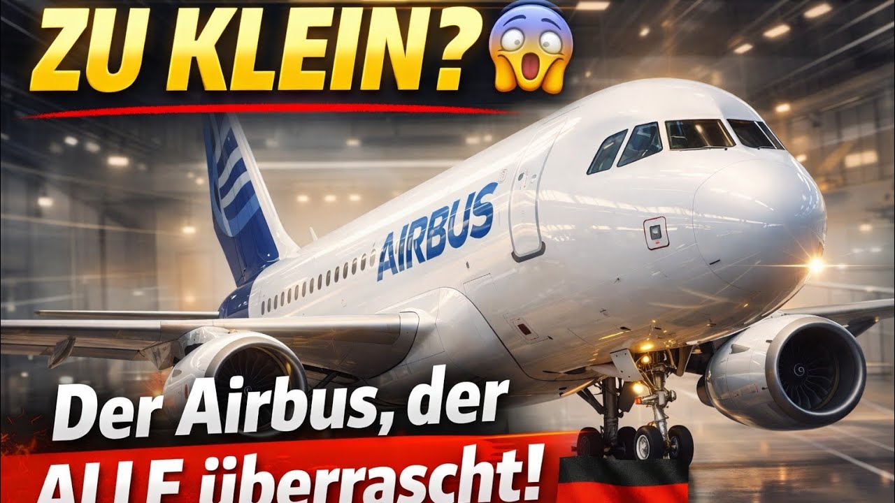  SCHOCKIEREND: Warum der Airbus A318 (Baby Bus) fast verschwand! 😱✈️ | Die geheime Wahrheit!