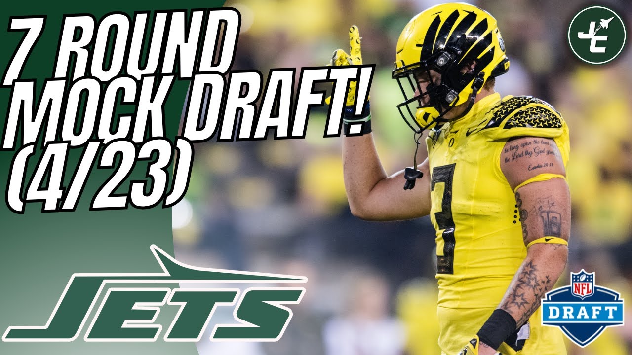 Final 7 Round New York Jets Mock Draft! | ONE DAY AWAY! | 2025 NFL ...
