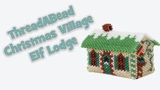 Information 3D Elf Lodge Christmas Village Ornament Bead Pattern News