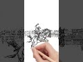 I made Cody, WY comes to life!  #art #animation #cody #shorts